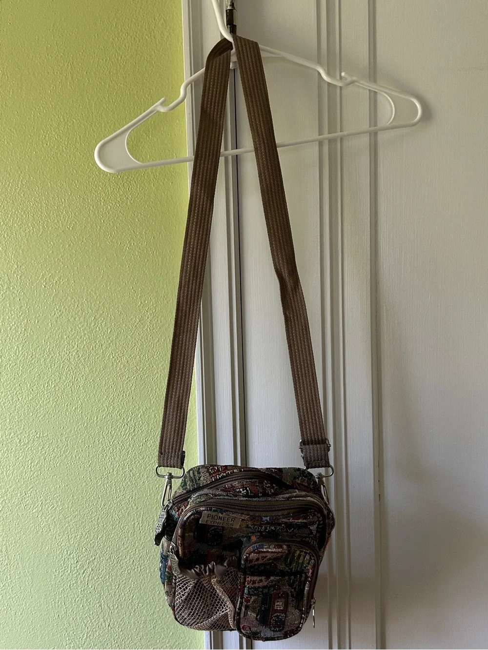 Vintage Purse - Route 66 Tapestry Bag